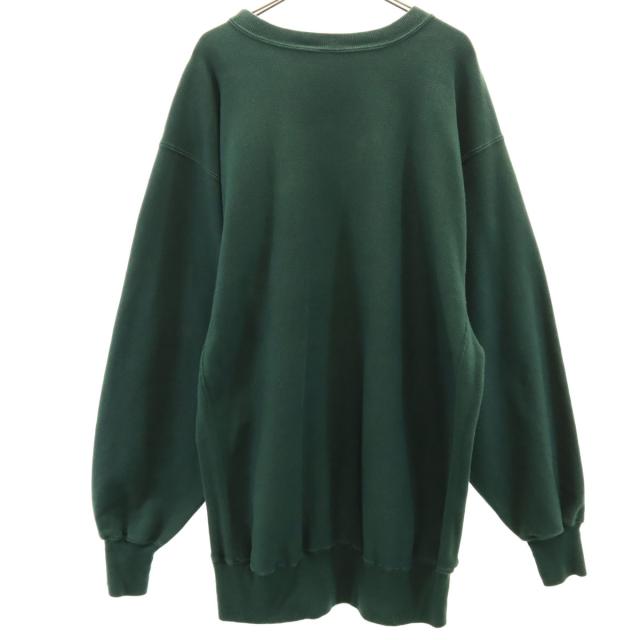 Champion チャンピオン 90s Reverse Weave 刺繍タグ オールド 長袖 スウェット XXXL グリーン系 トレーナー ビッグサイズ メンズ_1