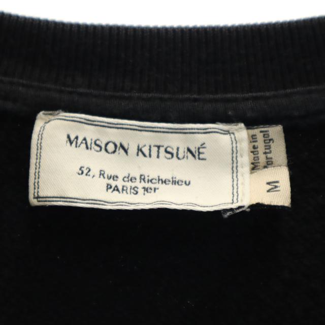 MAISON KITSUNE メゾンキツネ 長袖 トレーナー M ブラック系 スウェット メンズ_6
