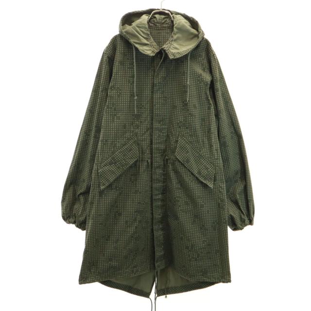 US ARMY アメリカ軍 80s 米軍 ヴィンテージ DLA ナイトカモ モッズコート S カーキ メンズ