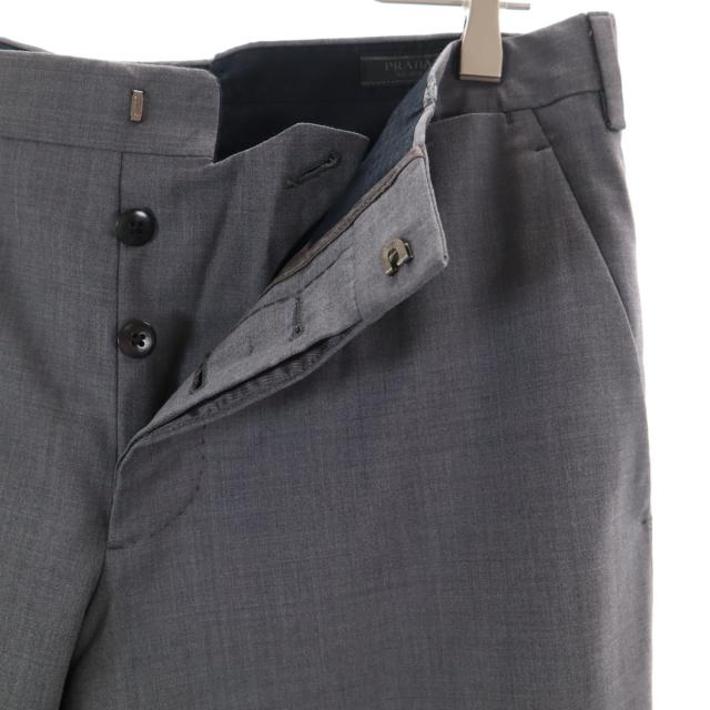 【美品】PRADA ウールセットアップ 44R Prada Men's Superfine Wool Half-Zip Cardigan Jacket | Neiman Marcus