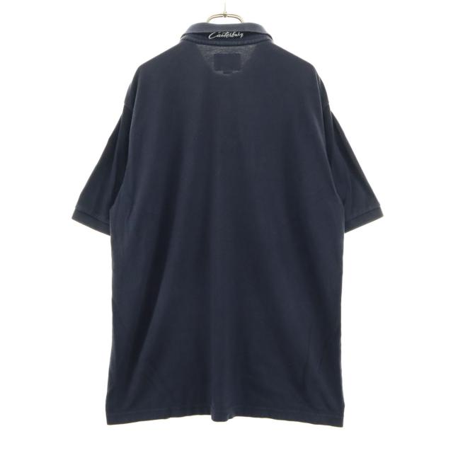 CANTERBURY OF NEW ZEALAND カンタベリー 半袖 ポロシャツ XL ネイビー