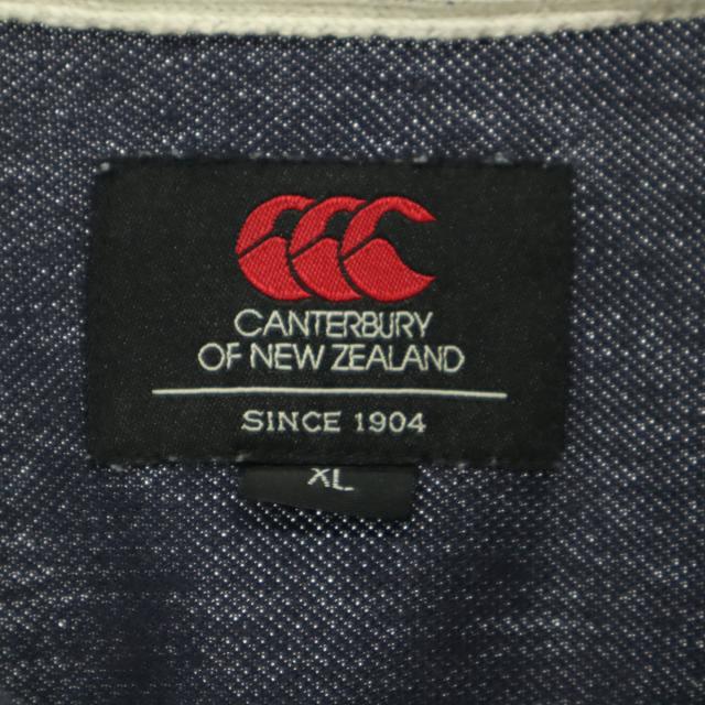 CANTERBURY OF NEW ZEALAND カンタベリー 半袖 ポロシャツ XL ネイビー