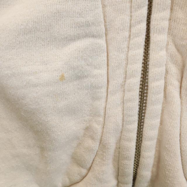 Nigel Cabourn ナイジェルケーボン 日本製 長袖 スウェット ジップパーカー 46 ベージュ メンズ_8