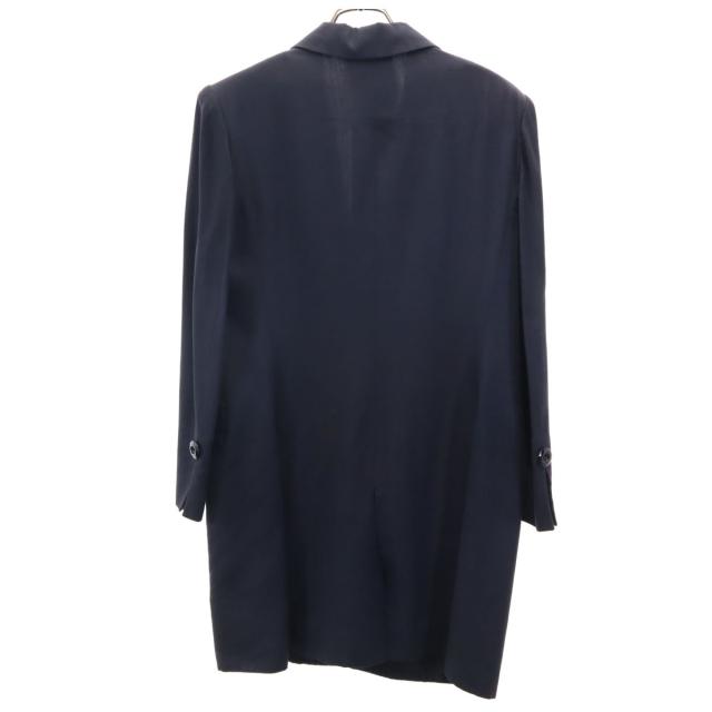 Christian Dior クリスチャンディオール 90s オールド チェスターコート 9 ネイビー レディース_1