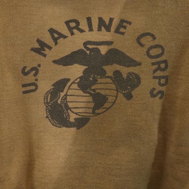 BOWWOW バウワウ 日本製 ノースリーブ 日焼け加工 スウェット XL ブラウン メンズ BOWWOW バウワウ 日本製 ノースリーブ 日焼け加工 スウェット XL