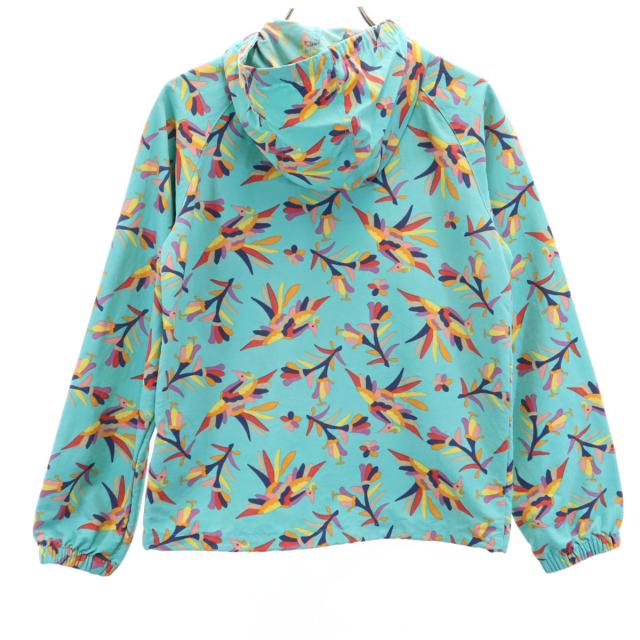 patagonia パタゴニア 総柄 ナイロンジャケット XL ブルー系