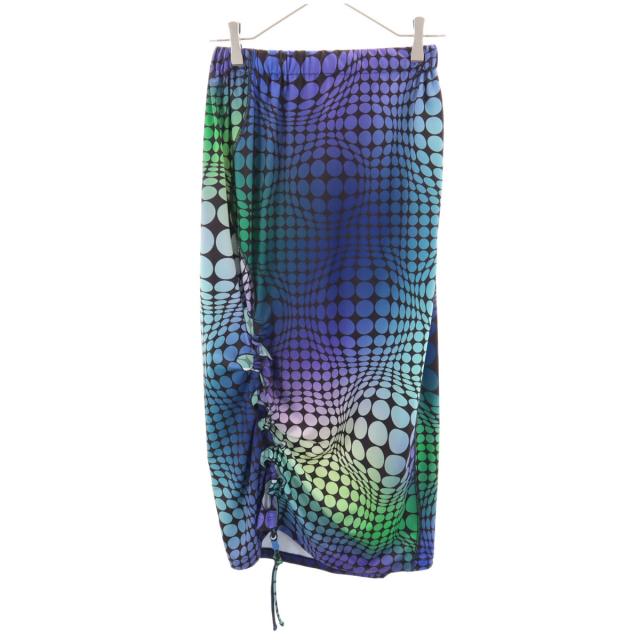 MAISON SPECIAL メゾンスペシャル 日本製 総柄 ロング丈 タイトスカート FREE マルチ レディース