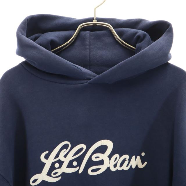 RUSSELL ATHLETIC ラッセルアスレチック 90s USA製 オールド コラボ エルエルビーン 長袖 スウェットパーカー M L.L.BEAN メンズ