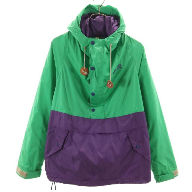 Mt RAINIER DESIGN マウントレイニアデザイン ハーフジップ ナイロンジャケット M ポケッタブル プルオーバー 裏メッシュ メンズ