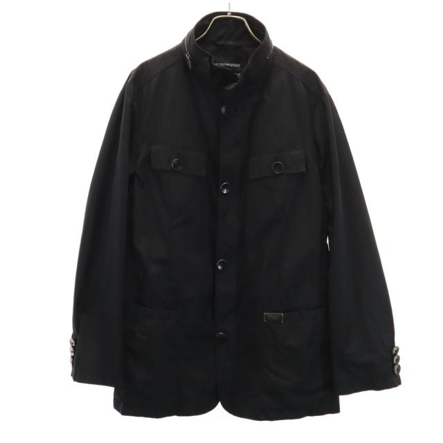 Emporio Armani エンポリオアルマーニ ジャケット 50 黒 メンズ