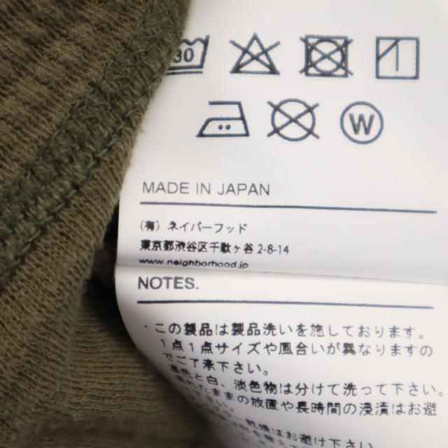NEIGHBORHOOD ネイバーフッド 日本製 長袖 ワッフル Tシャツ S