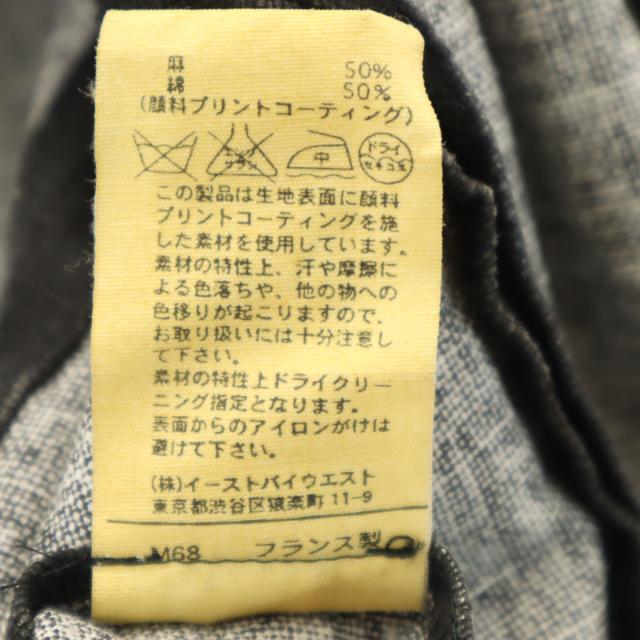 A.P.C. アーペーセー フランス製 リネンブレンド オールド ジャケット