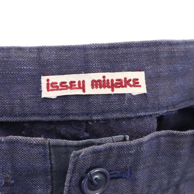 ISSEY MIYAKE イッセイミヤケ 70s 初期タグ クロップドパンツ パープル