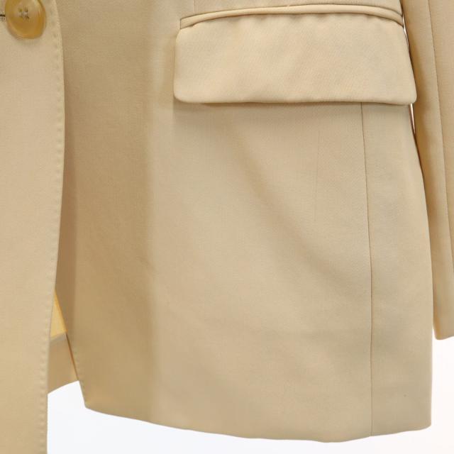BURBERRY バーバリー シルクブレンド テーラードジャケット 38