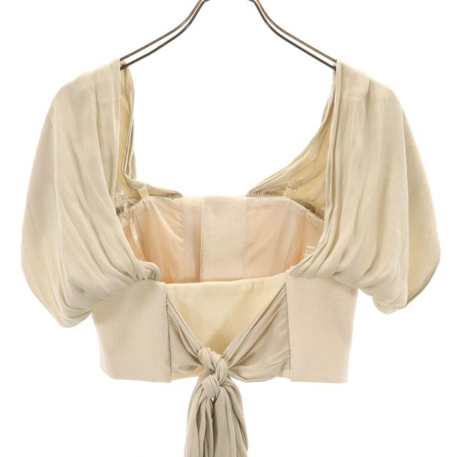 FUMIE TANAKA フミエタナカ 日本製 ギャザーリボン ビスチェ 1