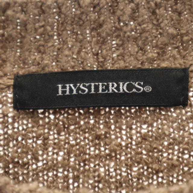 HYSTERICS ヒステリックス 長袖 ジャギー セーター F ベージュ系 ニット ヒステリックグラマー レディース_8