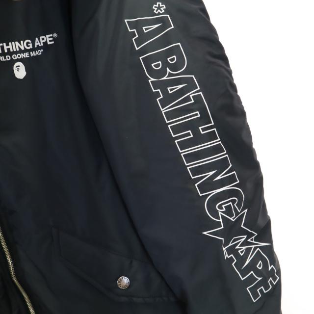 A BATHING APE アベイシングエイプ 飛翔上衣 M 黒いこと系 メンズ
