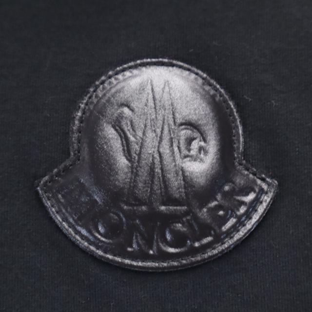 MONCLER モンクレール 長袖 スウェットパーカー 10A 黒 プルオーバー 裏起毛 キッズ_4