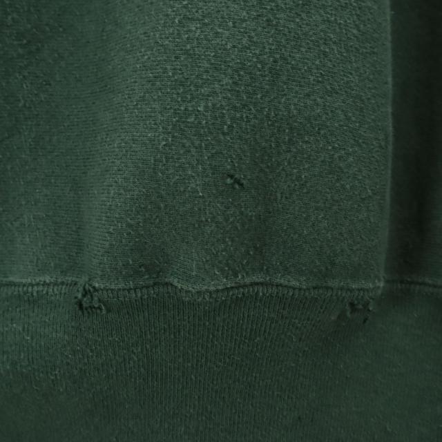 Champion チャンピオン 90s USA製 オールド 刺繍タグ 長袖 スウェット XL グリーン系 メンズ_2