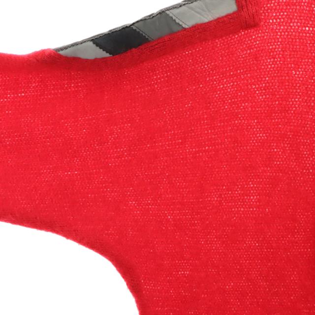 Eugeue 70s 80s モヘアブレンド ヴィンテージ 長袖 セーター M グレー