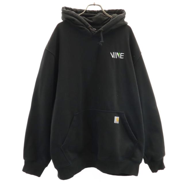Carhartt カーハート 長袖 スウェットパーカー XL ブラック TS0615-M 裏起毛 メンズ