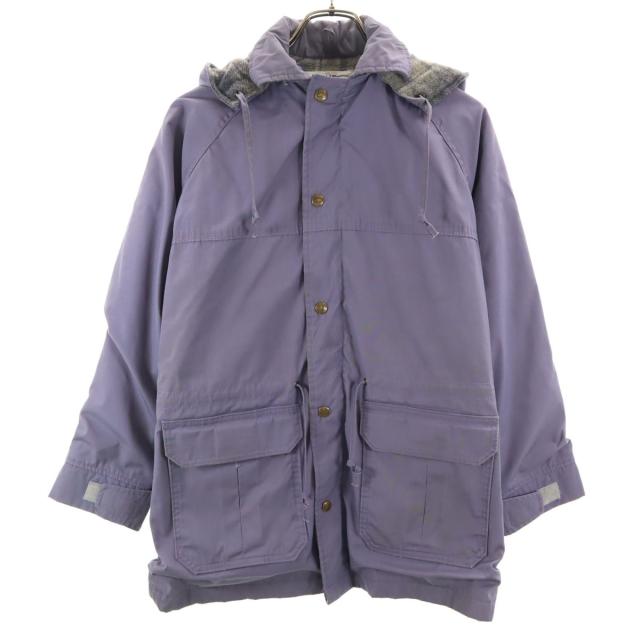 WOOLRICH WOMAN ウールリッチウーマン 70s USA製 ヴィンテージ 白タグ ジャケット S パープルグレー レディース