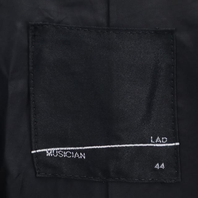 LAD MUSICIAN ラッドミュージシャン 日本製 ショート トレンチコート 44 ネイビー メンズ_8