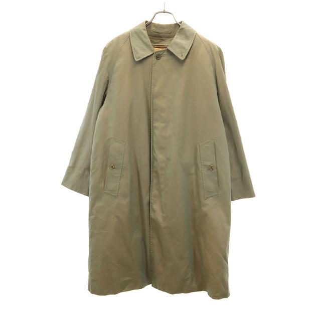 Burberrys バーバリーズ 90s オールド ステンカラーコート 90−165 カーキ系 ライナー付き メンズ