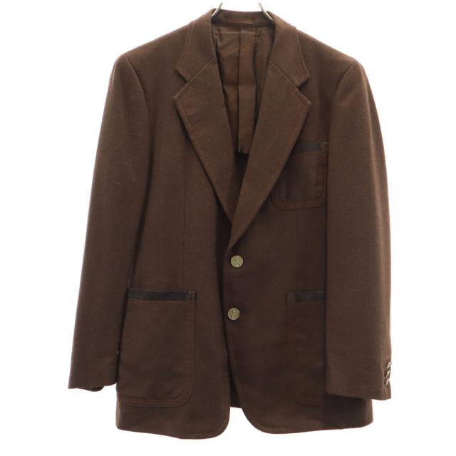 LANVIN ランバン テーラードジャケット 50 ブラウン メンズ