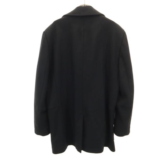 ARMANI EXCHANGE アルマーニエクスチェンジ ウールブレンド トレンチ ジャケット L ブラック メンズ ARMANI EXCHANGE アルマーニエクスチェンジ ウールブレンド トレンチ