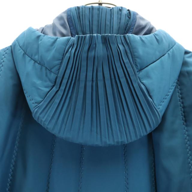 PLEATS PLEASE ISSEY MIYAKE. プリーツプリーズイッセイミヤケ 日本製 中綿コート ブルー系 レディース_2