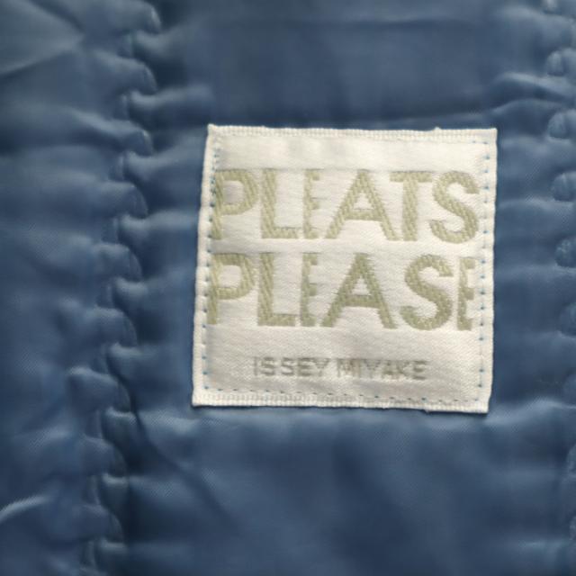 PLEATS PLEASE ISSEY MIYAKE. プリーツプリーズイッセイミヤケ 日本製 中綿コート ブルー系 レディース_8