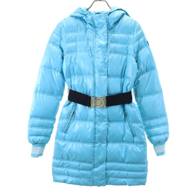 Emporio Armani エンポリオアルマーニ ダウンコート XS 水色 レディース