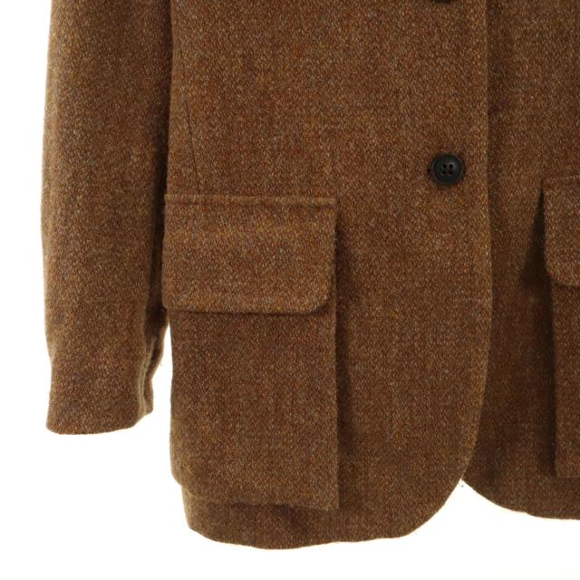Nigel Cabourn ナイジェルケーボン ウール マロリー ジャケット 8 ブラウン系 ハリスツイード レディース_5