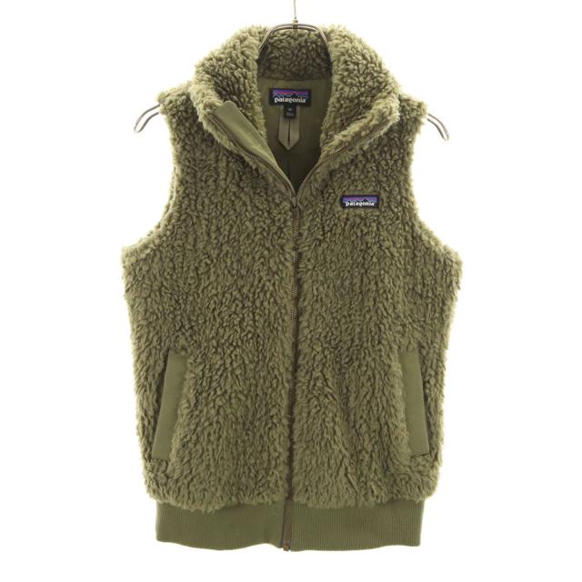 patagonia パタゴニア ダスティーメサ フリースジップ ベスト XS カーキ アウトドア 25120 レディース