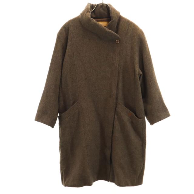 Christian Dior SPORTS クリスチャンディオール スポーツ 90s ウールブレンド オールド コート M ブラウン系 レディース