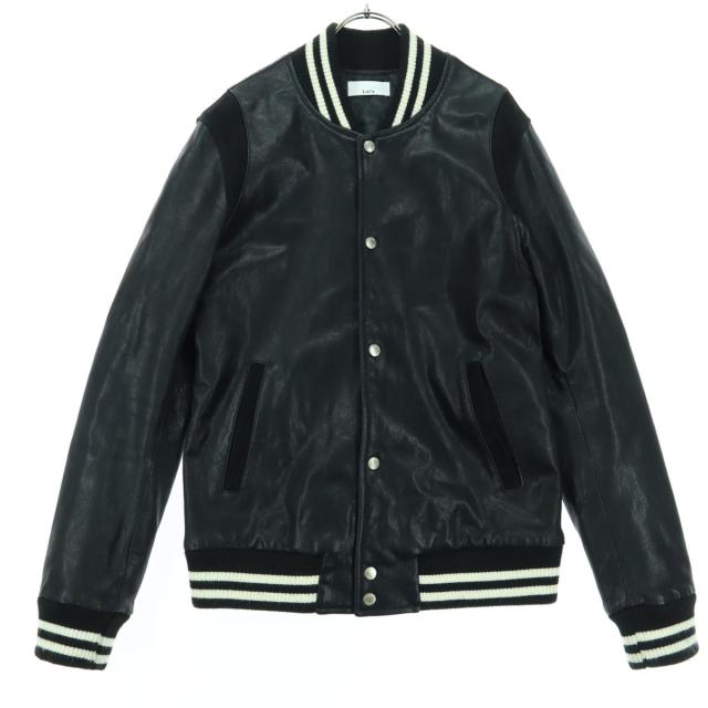 Lui’s ルイス 長袖 レザー スタジャン L ブラック 山羊革 メンズ