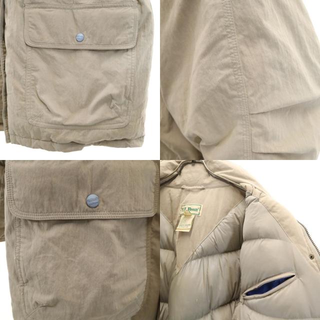 L.L.Bean エルエルビーン 90s オールド ダウンコート M ベージュ アウトドア レディース
