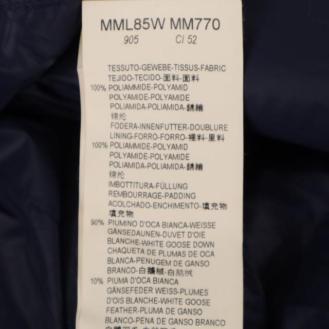 ARMANI COLLEZIONI アルマーニコレッツォーニ ダウンコート 38 ネイビー レディース_8