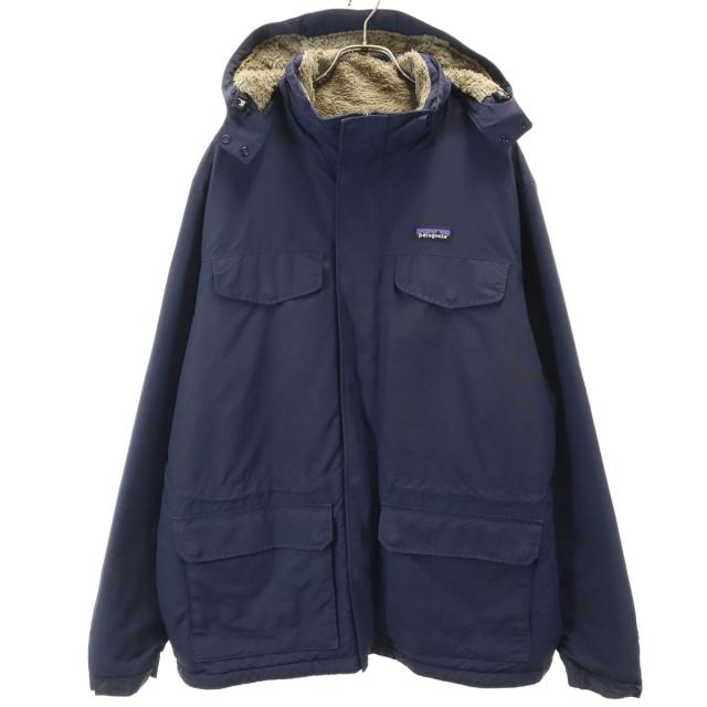 patagonia パタゴニア イスマス ジャケット L ネイビー 27021 裏ボア アウトドア メンズ
