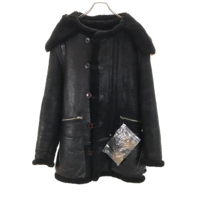 AVIREX アヴィレックス B-7 ムートン フライトジャケット M ブラック アラスカ メンズ