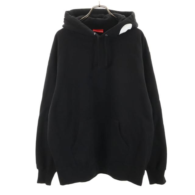 Supreme シュプリーム 21AW 長袖 スウェットパーカー L ブラック 裏起毛 メンズ