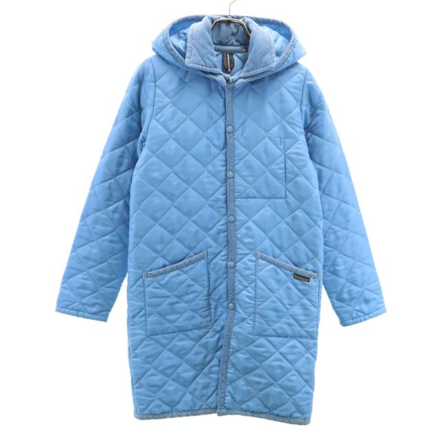 LAVENHAM ラベンハム イングランド製 キルティングコート 34 水色 レディース