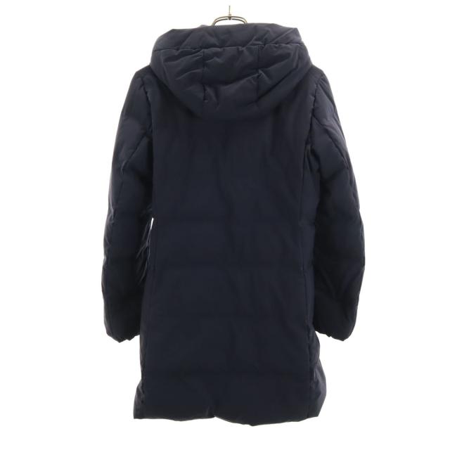 UNIQLO ユニクロ シームレス ダウンコート S ネイビー レディースの 
