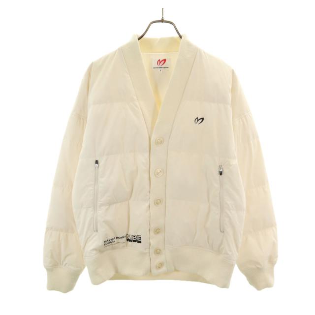 MASTER BUNNY EDITION マスターバニーエディション ダウンジャケット 4 ホワイト ゴルフ メンズ