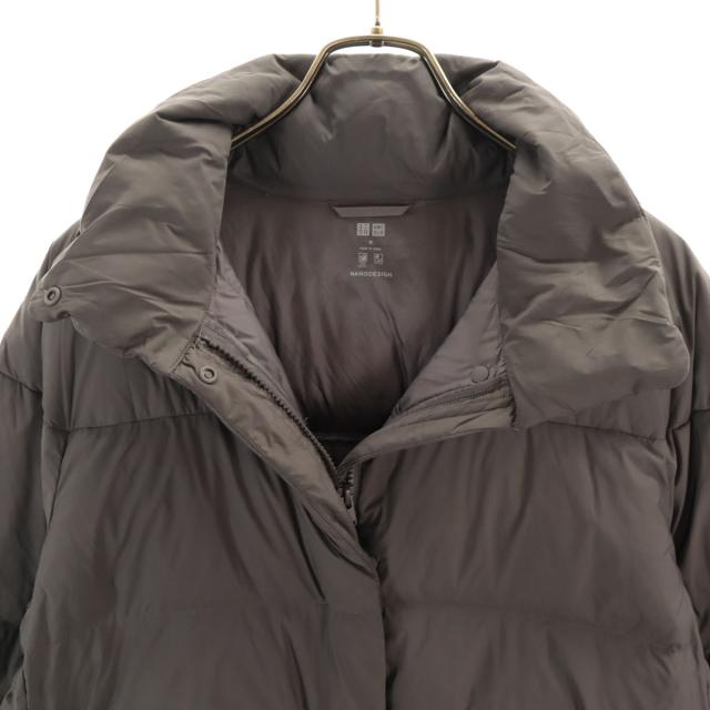 UNIQLO ユニクロ パウダーソフト ダウンジャケット M グレー 
