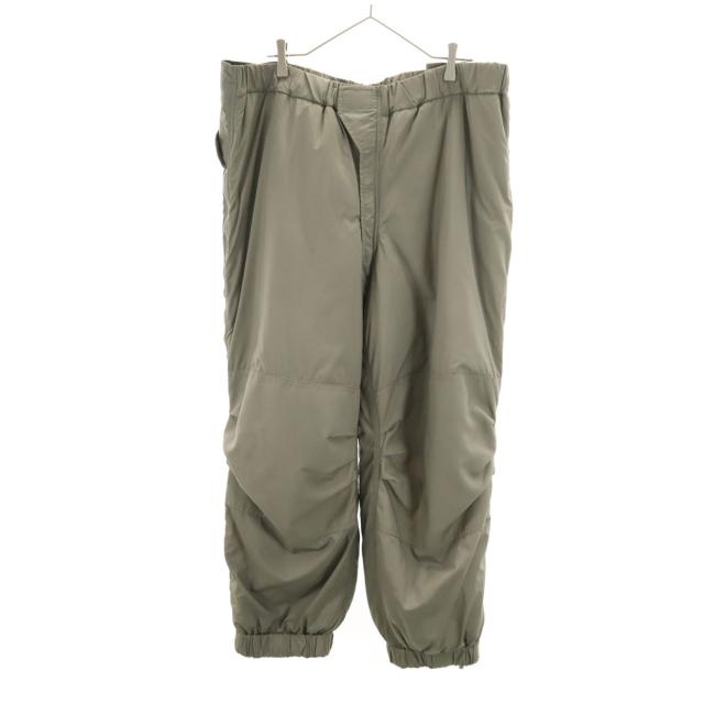 US ARMY アメリカ軍 レベル7 ECWCS GEN3 中綿ロングパンツ L グレー ミリタリー メンズ