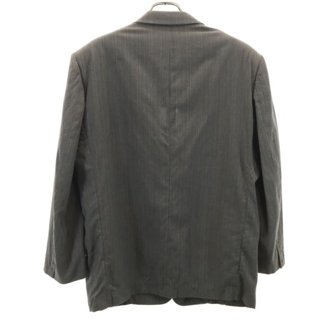 COMME des GARCONS HOMME コムデギャルソンオム 80s 1989年 日本製 オールド ストライプ柄 テーラードジャケット S グレー メンズ_1