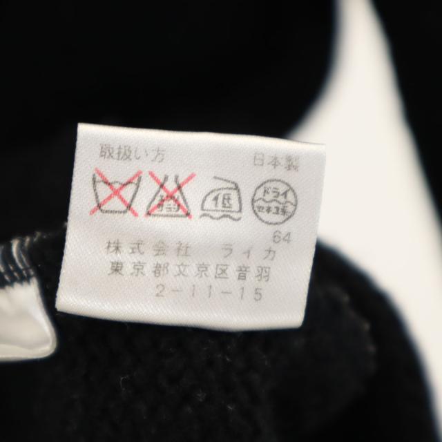 DRIES VAN NOTEN ドリスヴァンノッテン 日本製 長袖 タートルネック セーター M ブラック ニット メンズ_7