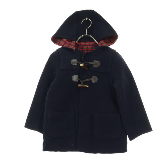 Familiar ファミリア 長袖 ダッフルコート 120 ネイビー キッズの通販